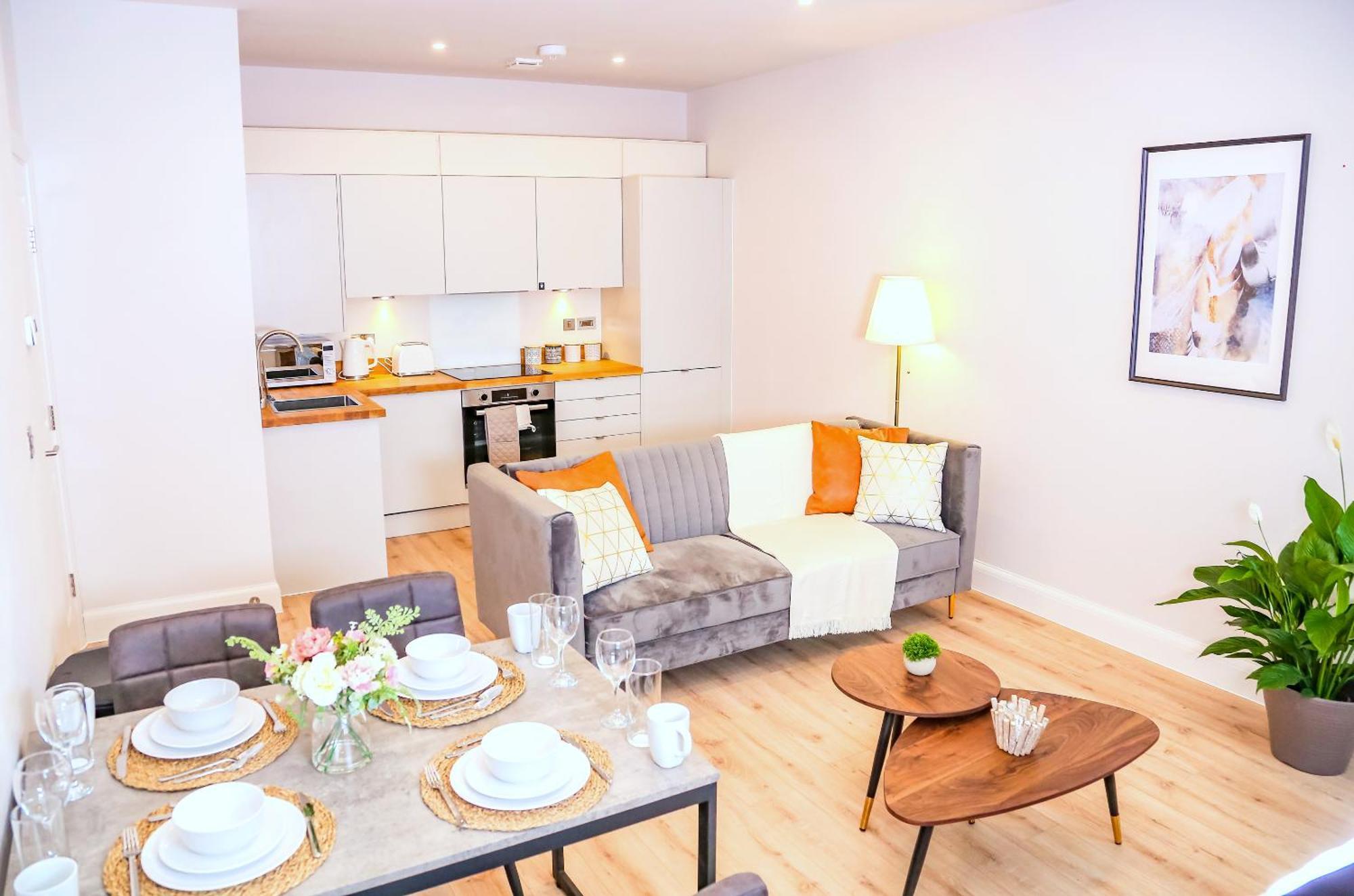 Shrewsbury Apartments By Bevolve - Free Parking Esterno foto